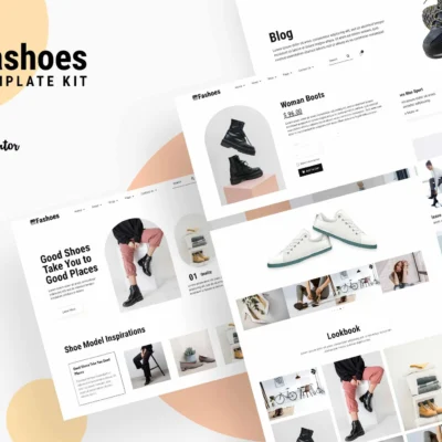 Clothing Brand Website Template