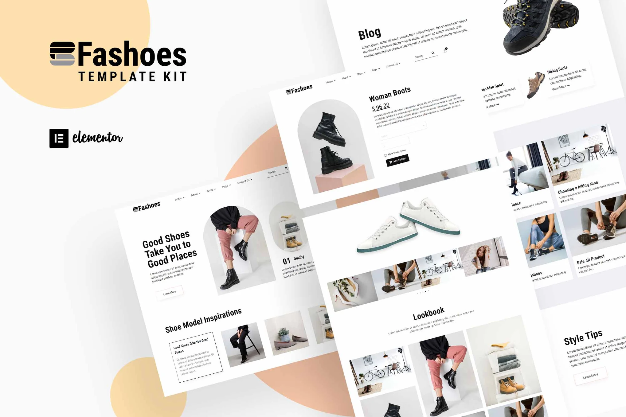 Clothing Brand Website Template