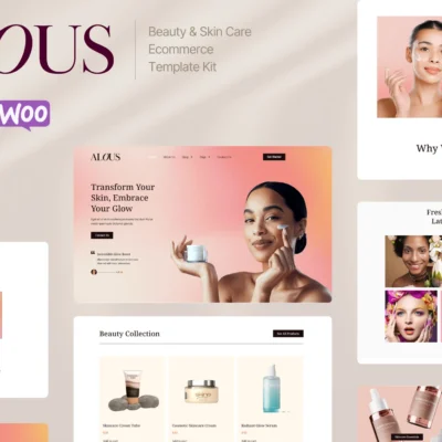Cosmetics & Beauty Store Template