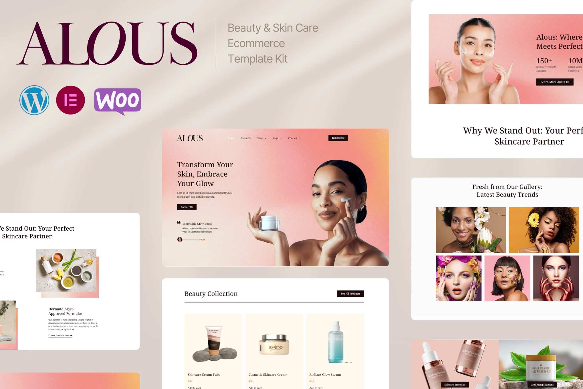 Cosmetics & Beauty Store Template