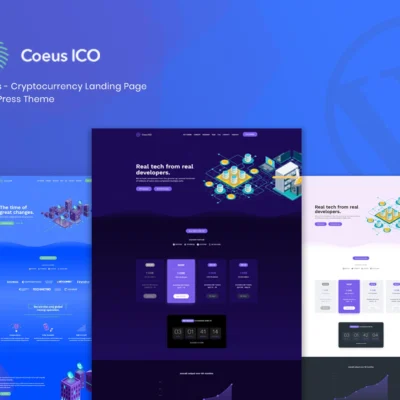 Crypto Landing Page Template