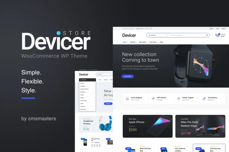 Electronics Store Website Template