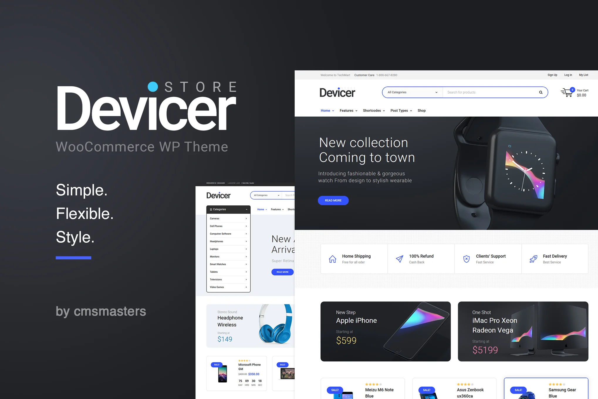 Electronics Store Website Template