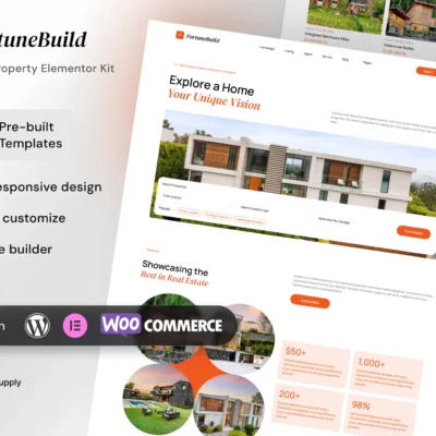 Real Estate Agency Website Template