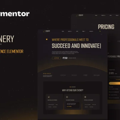 Event & Conference Website Template