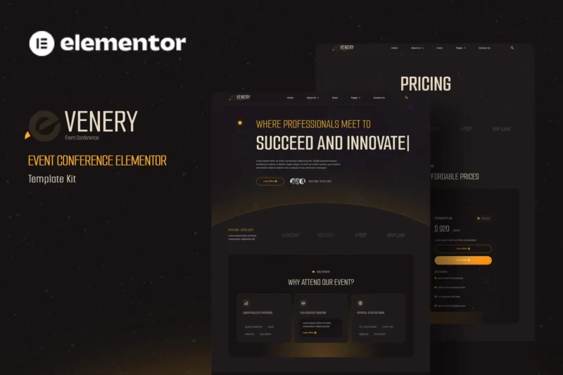 Event & Conference Website Template