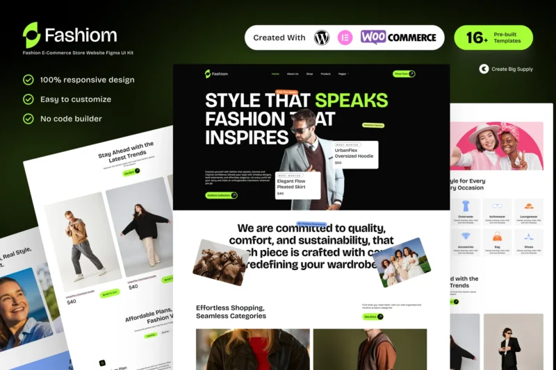 Online Store Website Template