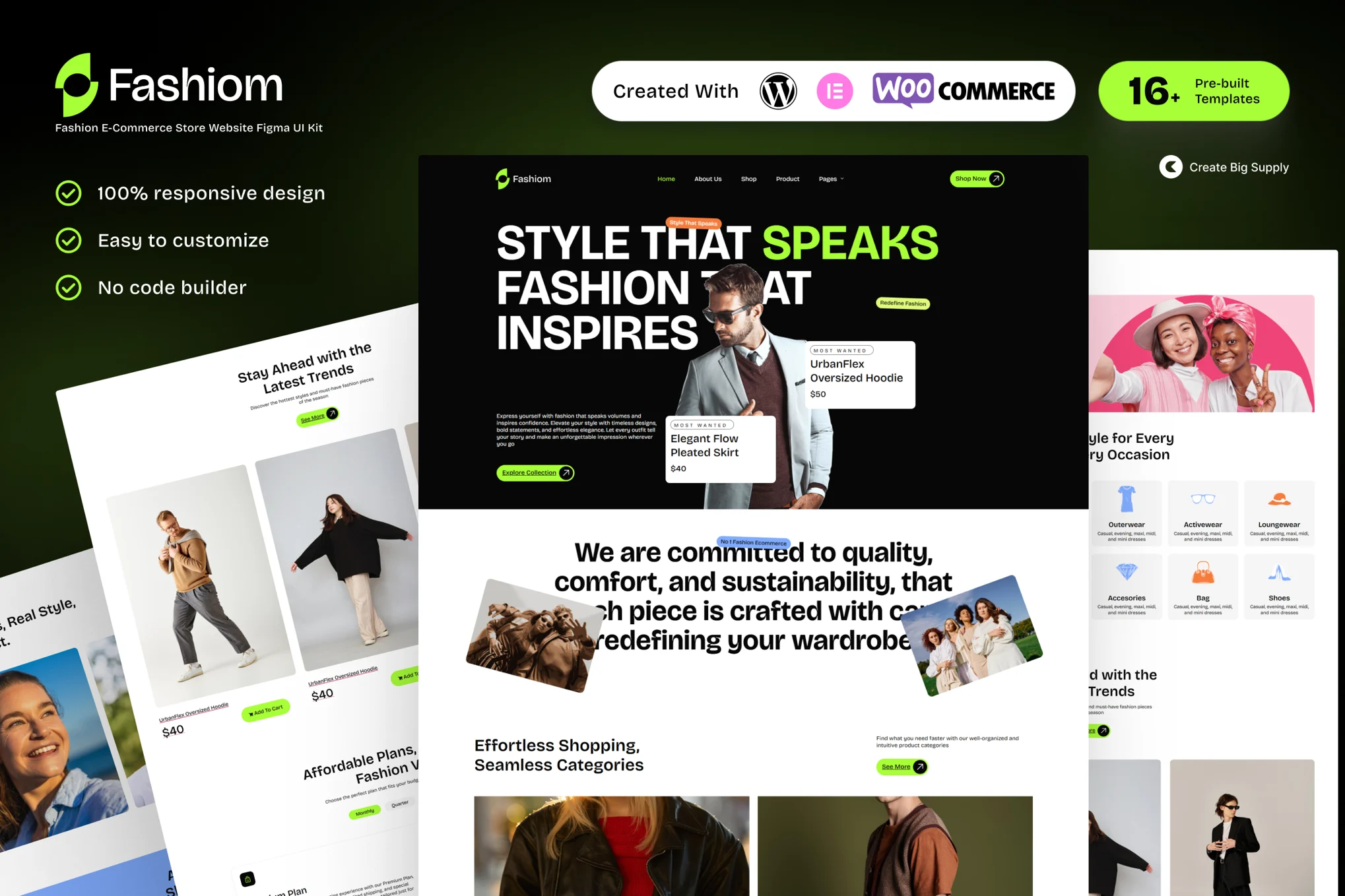 Online Store Website Template
