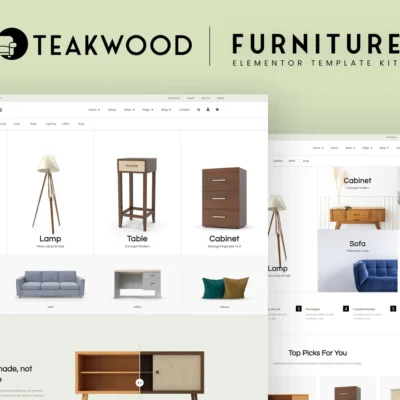 Furniture Store Website Template
