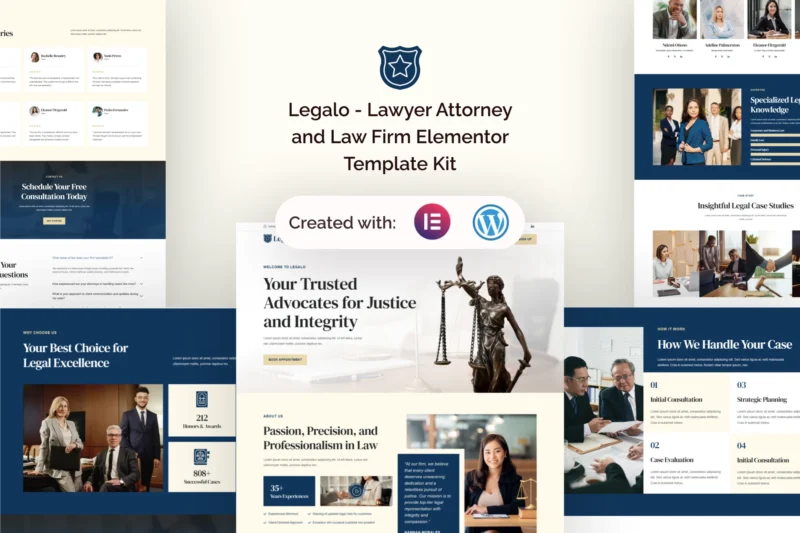 Lawyer Website Template