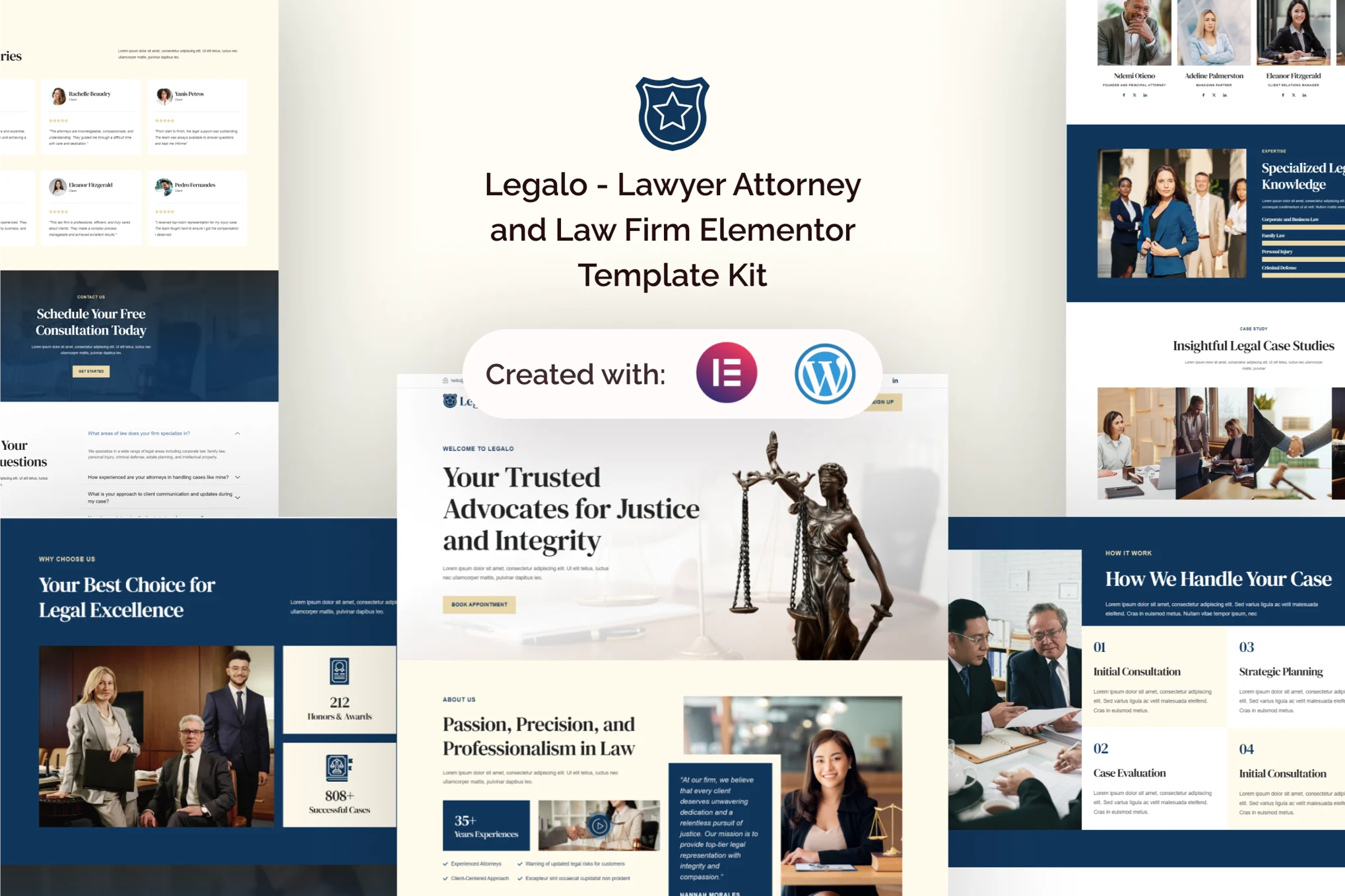 Lawyer Website Template