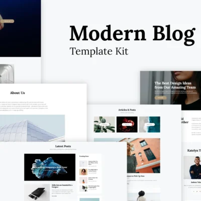 Personal Blog Website Template