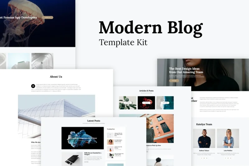 Personal Blog Website Template