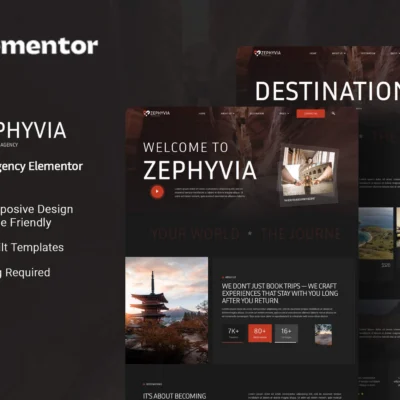 Travel Agency Website Template
